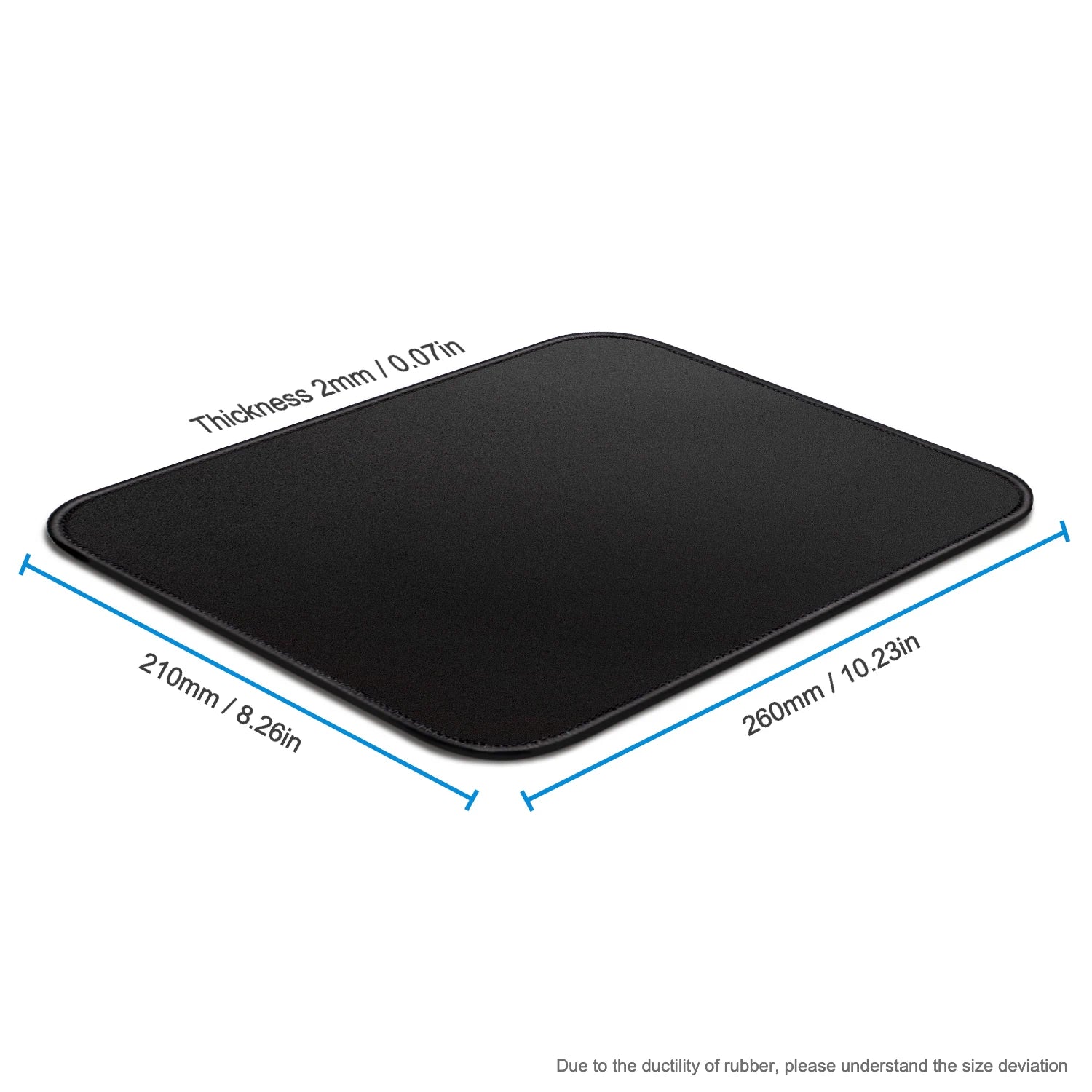 Tapete de Rato com Bordas Reforçadas - Suave, Antiderrapante e Durável Tapete de Rato com Bordas Reforçadas - Suave, Antiderrapante e Durável